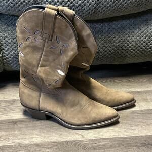 VTG WOMENS WRANGLER COWBOY BROWNISH BOOR SIZE 6.5 M